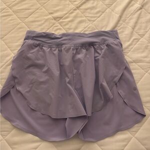 Lululemon Fast and Free Lavender Athletic Short